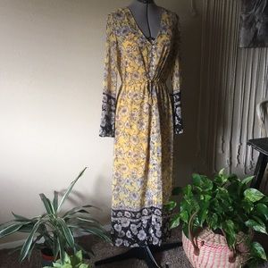 Floral Maxi Dress Boho/Bohemian Festival Wear